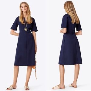 Tory Burch Jules Navy Blue Dress